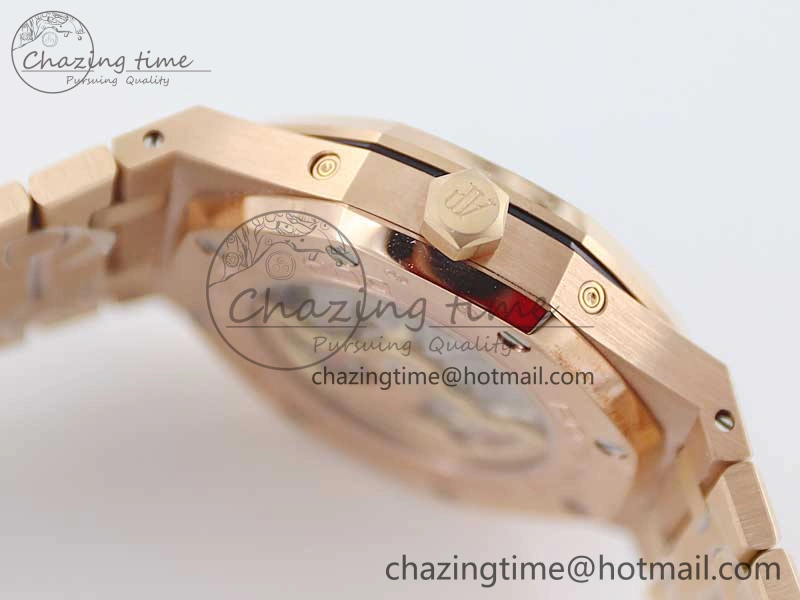Royal Oak 41mm Complicated 26574 RG APSF1:1 Best Edition RG Dial on RG Bracelet A5134