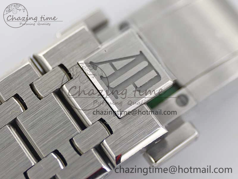 Royal Oak 41mm Complicated 26574 SS APSF1:1 Best Edition Green Dial on SS Bracelet A5134