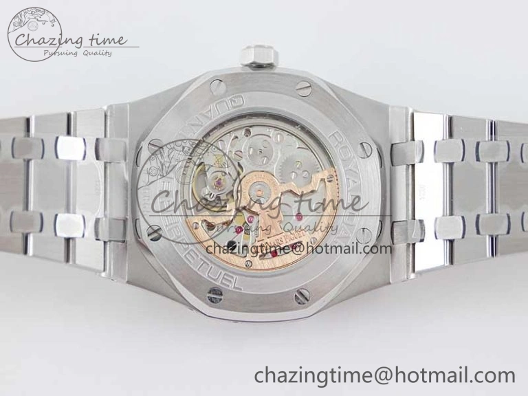 Royal Oak 41mm Complicated 26574 SS APSF1:1 Best Edition Green Dial on SS Bracelet A5134