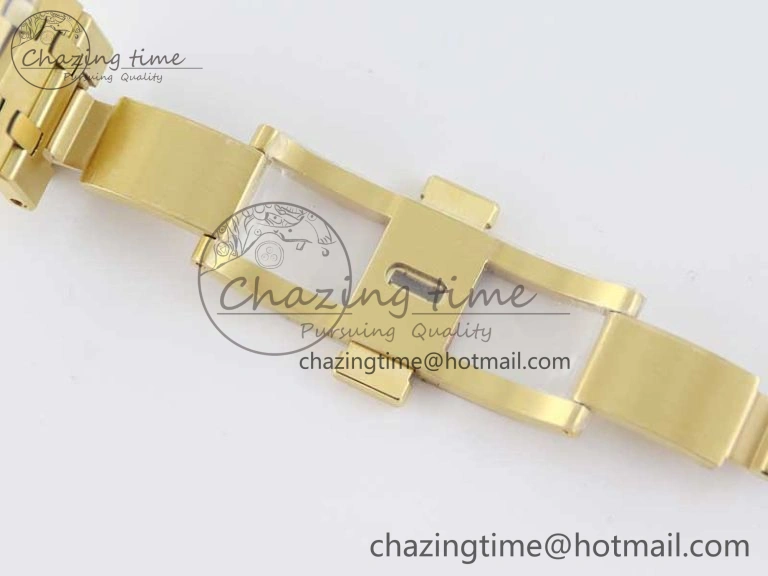 Royal Oak 41mm Complicated 26574 YG APSF1:1 Best Edition Blue Dial on YG Bracelet A5134