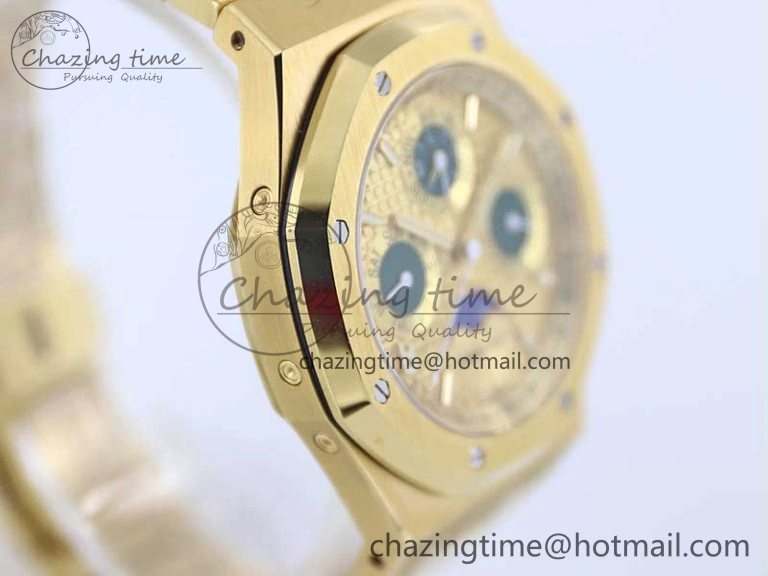 Royal Oak 41mm Complicated 26574 YG APSF1:1 Best Edition YG Dial on YG Bracelet A5134