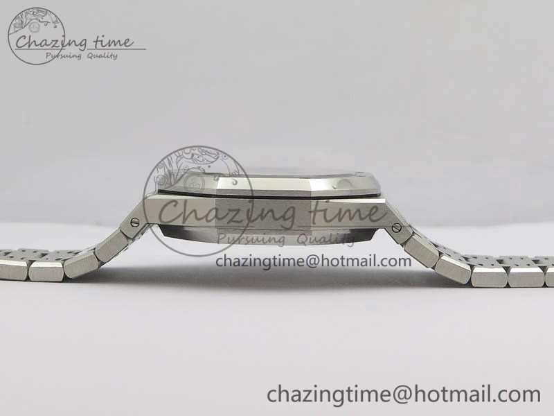Royal Oak 41mm Double Balance Wheel Openworked 15407 SS JF 1:1 Best Edition On SS Bracelet A3132