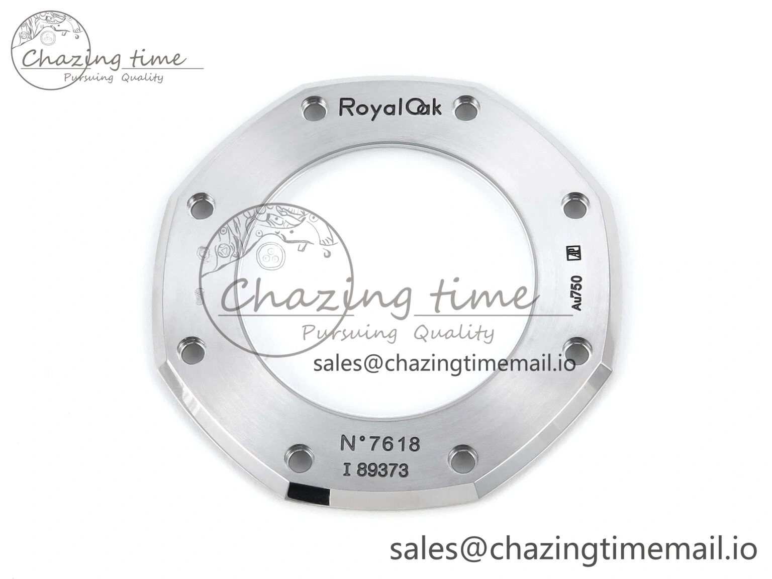 Royal Oak 41mm Frosted 15407 SS THBF 1:1 Best Edition Skeleton Dial on SS Bracelet SA3132
