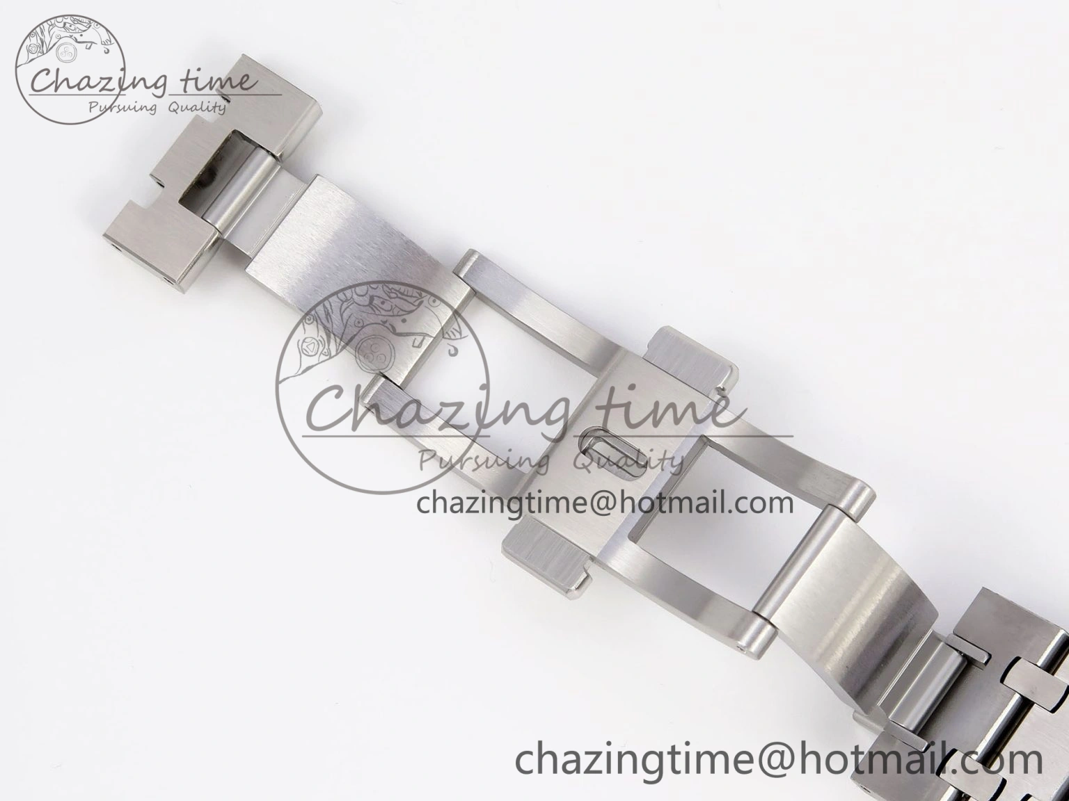 Royal Oak 41mm Frosted SS APSF 1:1 Best Edition Gray Textured Dial on SS Bracelet SA3120 Super Clone