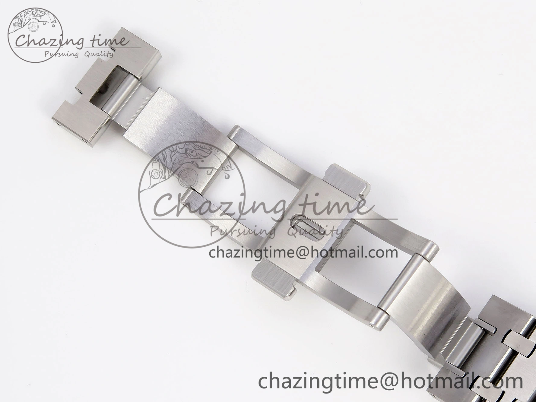 Royal Oak 41mm Frosted SS APSF 1:1 Best Edition Gray Textured Dial on SS Bracelet SA3120 Super Clone