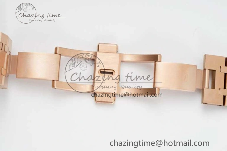 Royal Oak 41mm Openworked 15407 RG APSF 1:1 Best Edition on RG Bracelet A3132