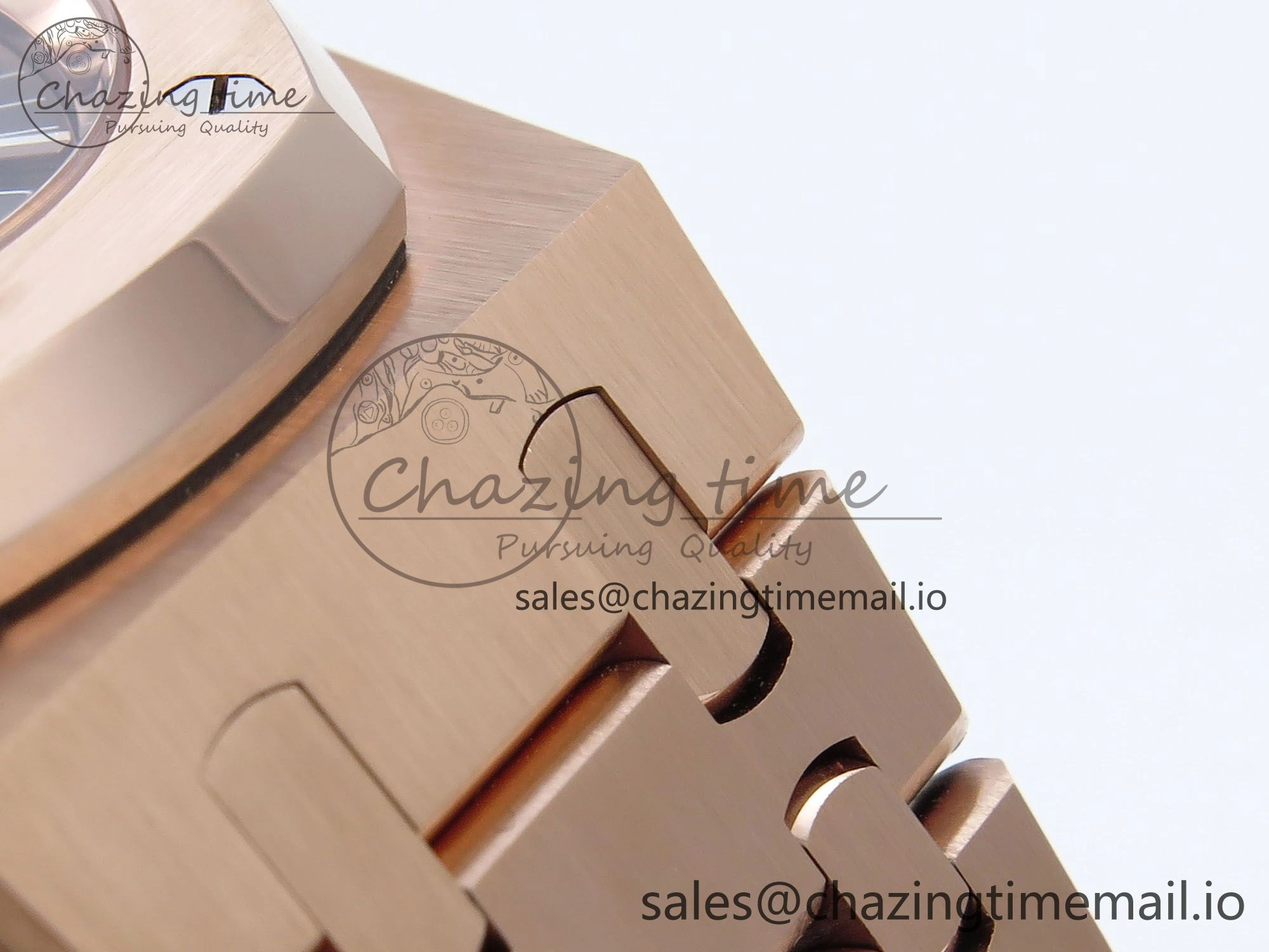 Royal Oak 41mm Openworked 15407 RG THBF 1:1 Best Edition on RG Bracelet SA3132 V2