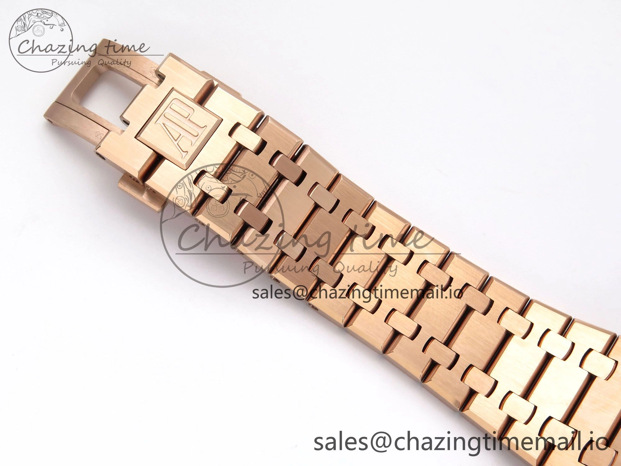 Royal Oak 41mm Openworked 15407 RG THBF 1:1 Best Edition on RG Bracelet SA3132 V2