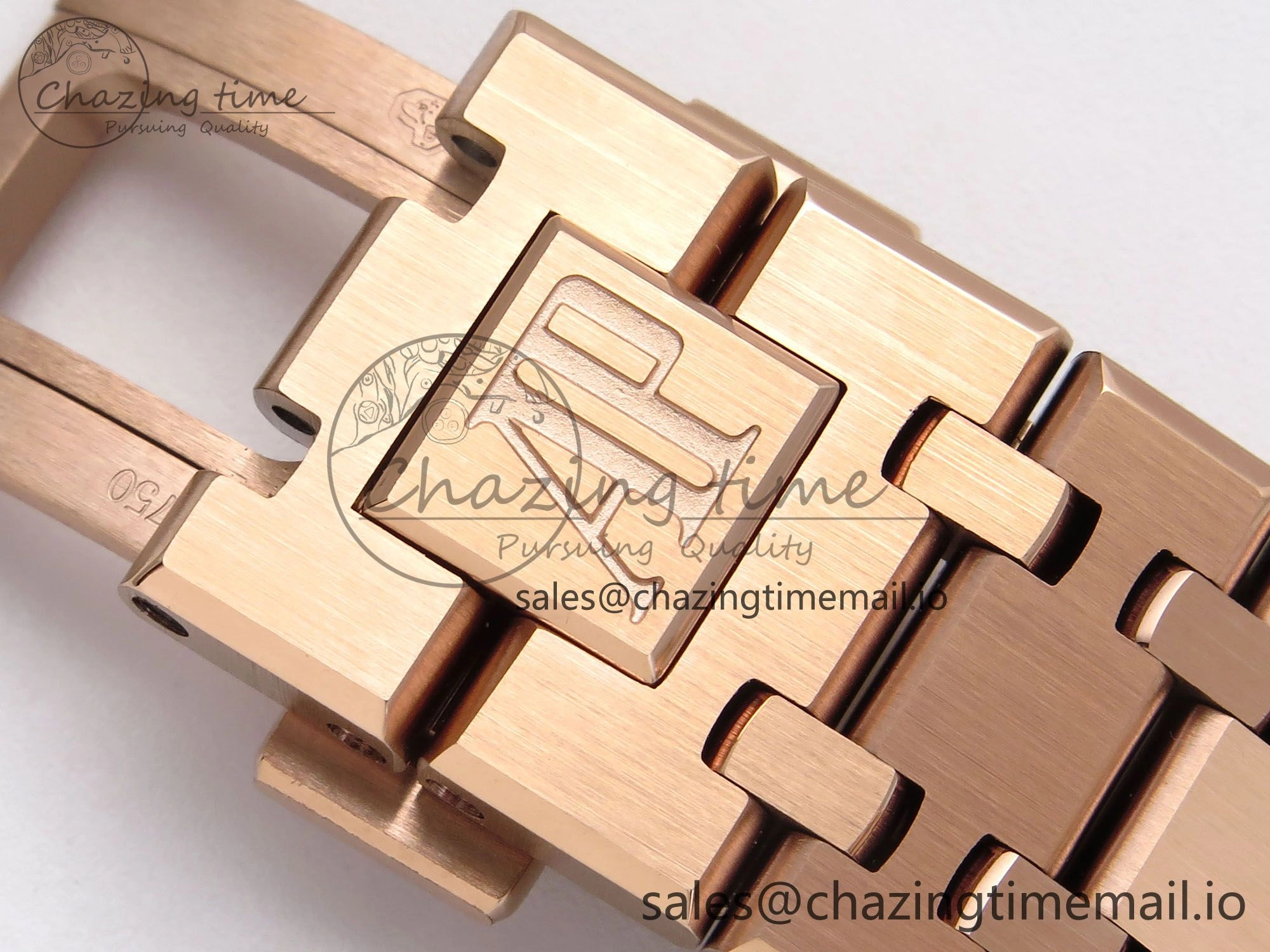Royal Oak 41mm Openworked 15407 RG THBF 1:1 Best Edition on RG Bracelet SA3132 V2