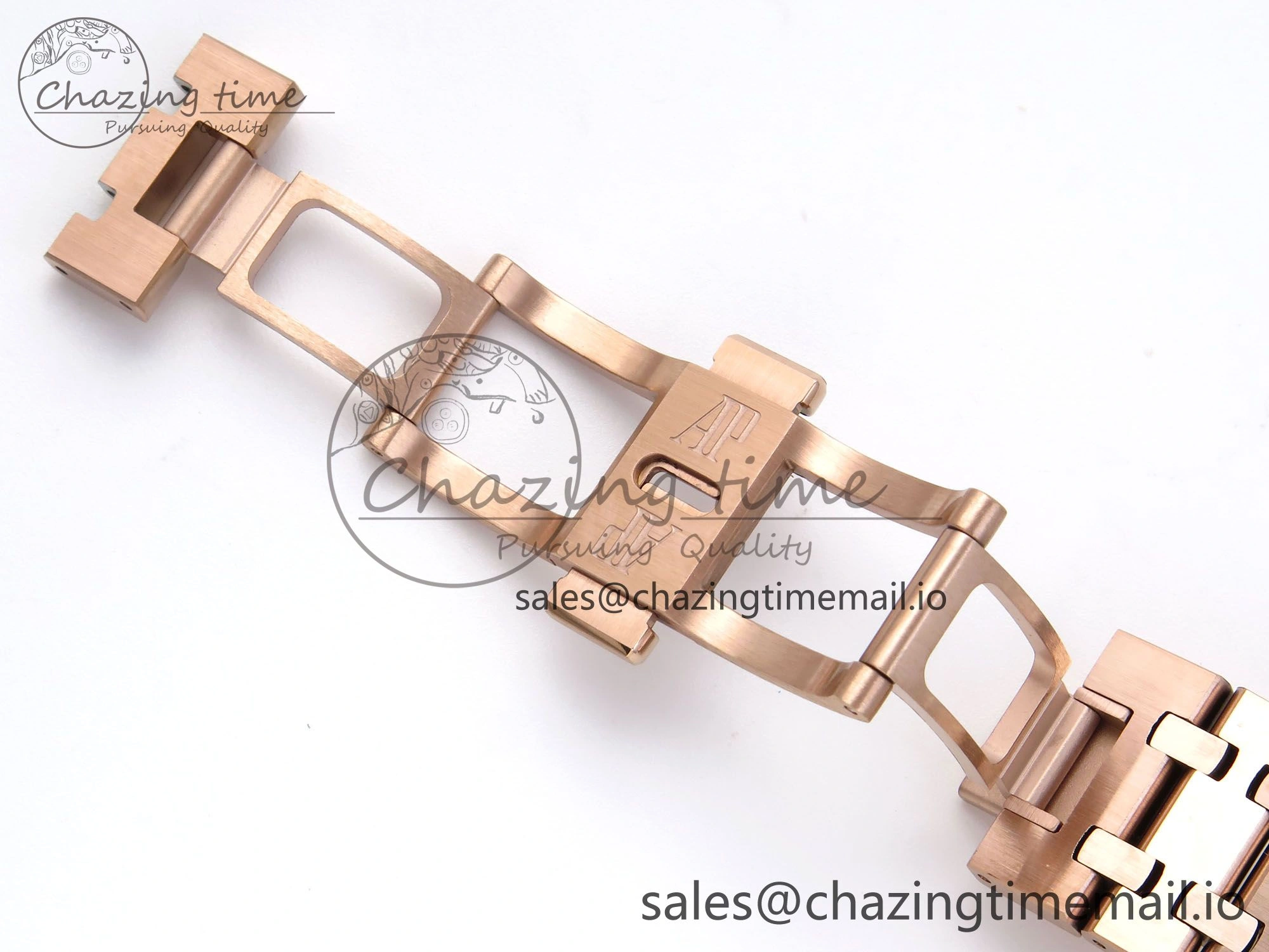 Royal Oak 41mm Openworked 15407 RG THBF 1:1 Best Edition on RG Bracelet SA3132 V2