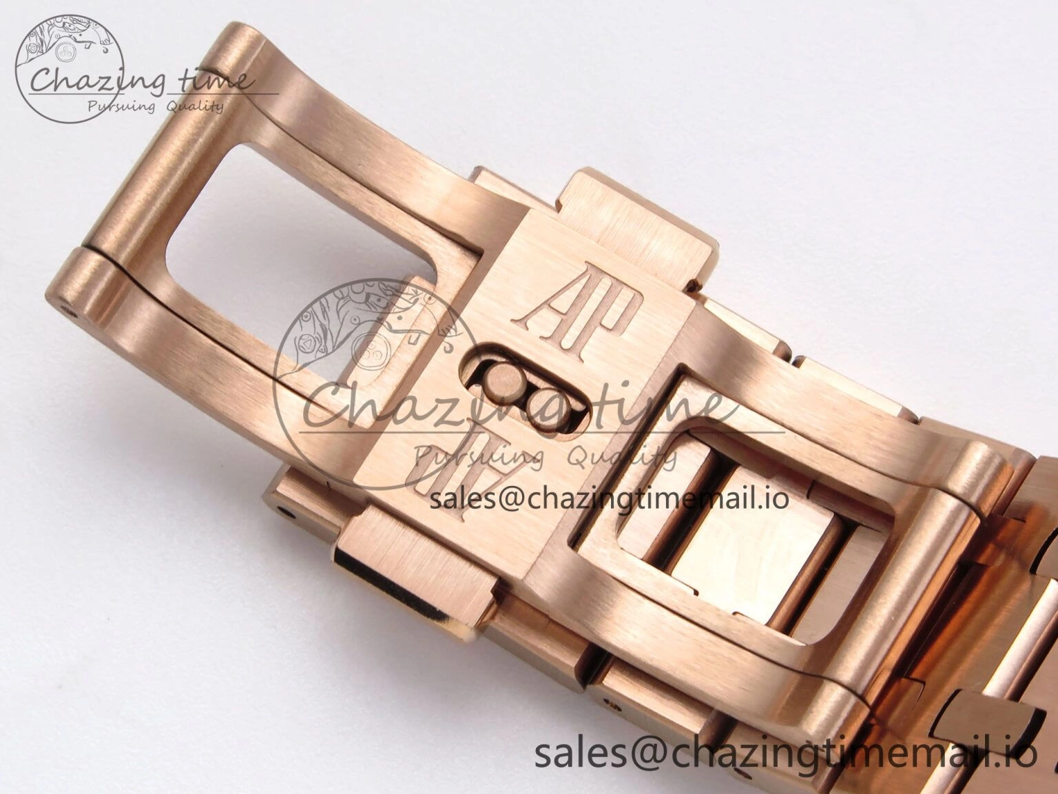Royal Oak 41mm Openworked 15407 RG THBF 1:1 Best Edition on RG Bracelet SA3132 V2