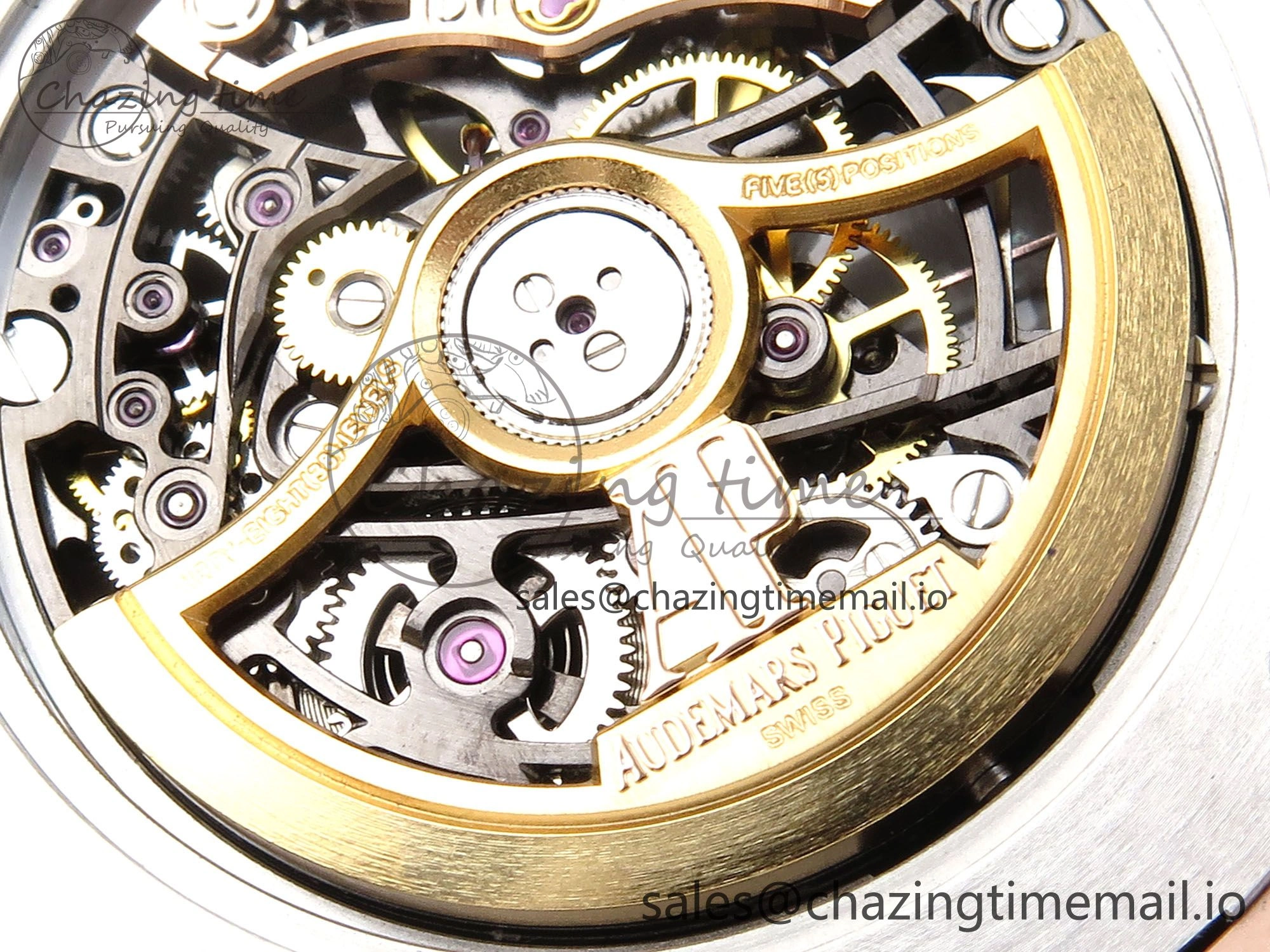 Royal Oak 41mm Openworked 15407 RG THBF 1:1 Best Edition on RG Bracelet SA3132 V2