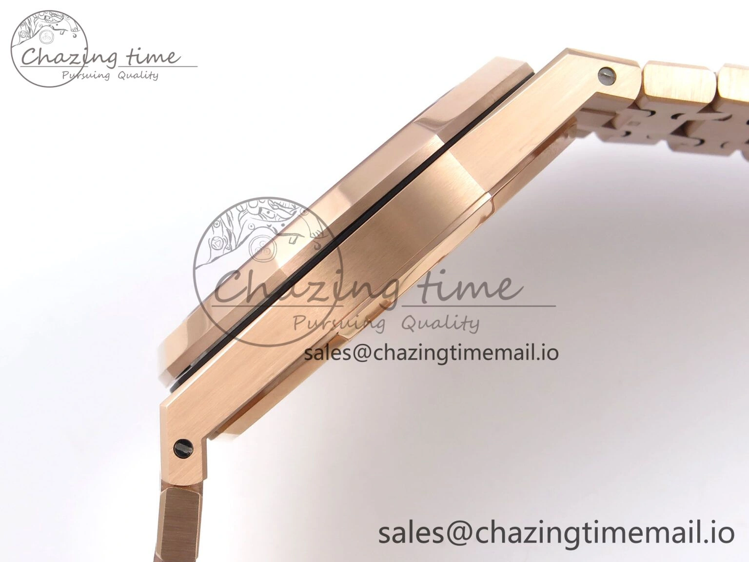 Royal Oak 41mm Openworked 15407 RG THBF 1:1 Best Edition on RG Bracelet SA3132 V2