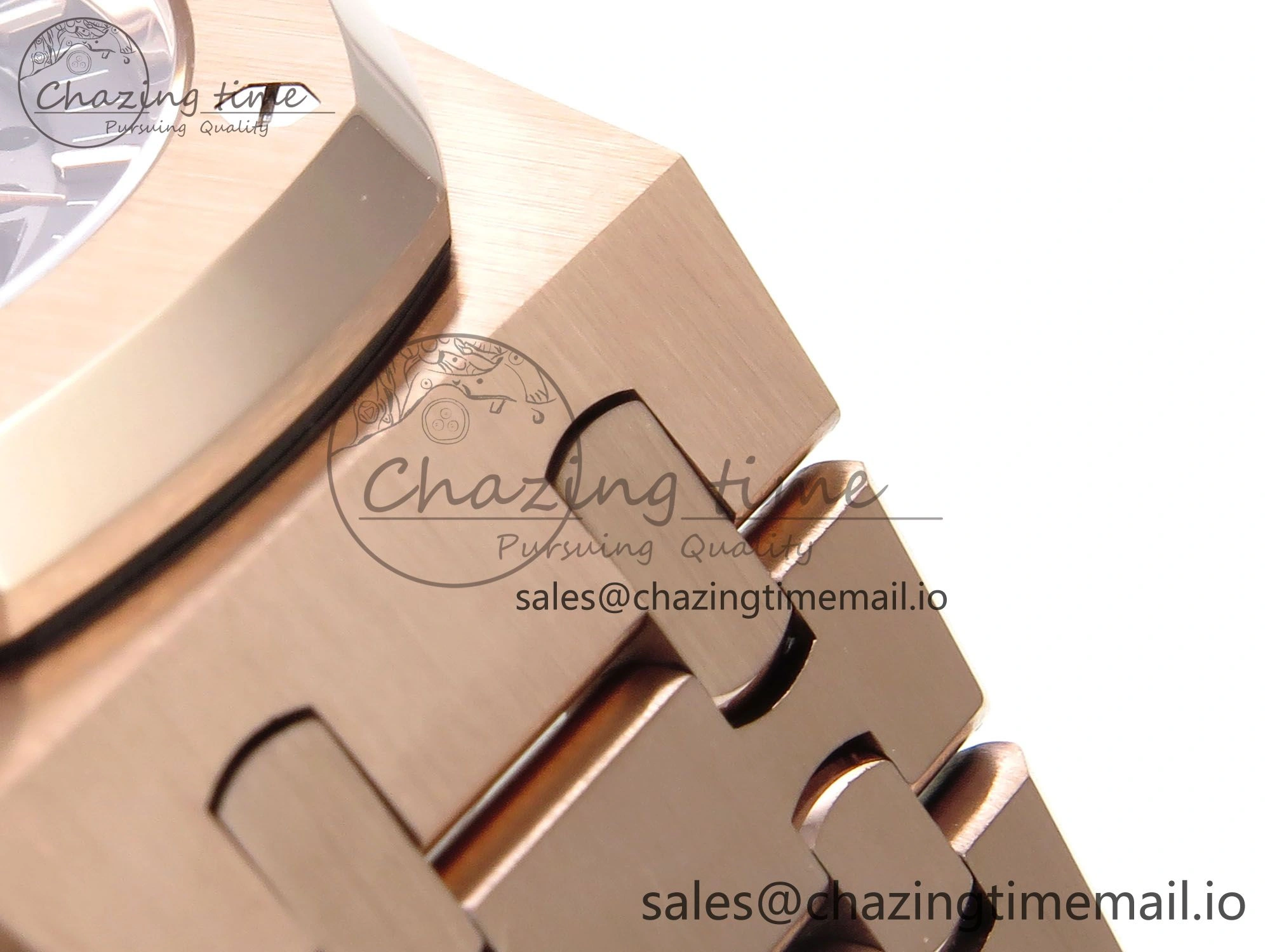 Royal Oak 41mm Openworked 15407 RG THBF 1:1 Best Edition on RG Bracelet SA3132