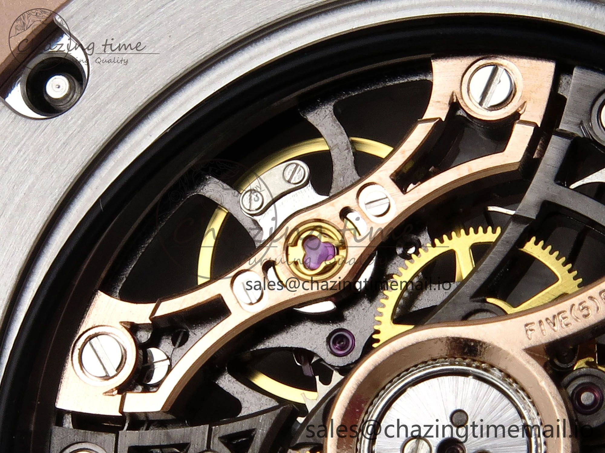Royal Oak 41mm Openworked 15407 RG THBF 1:1 Best Edition on RG Bracelet SA3132