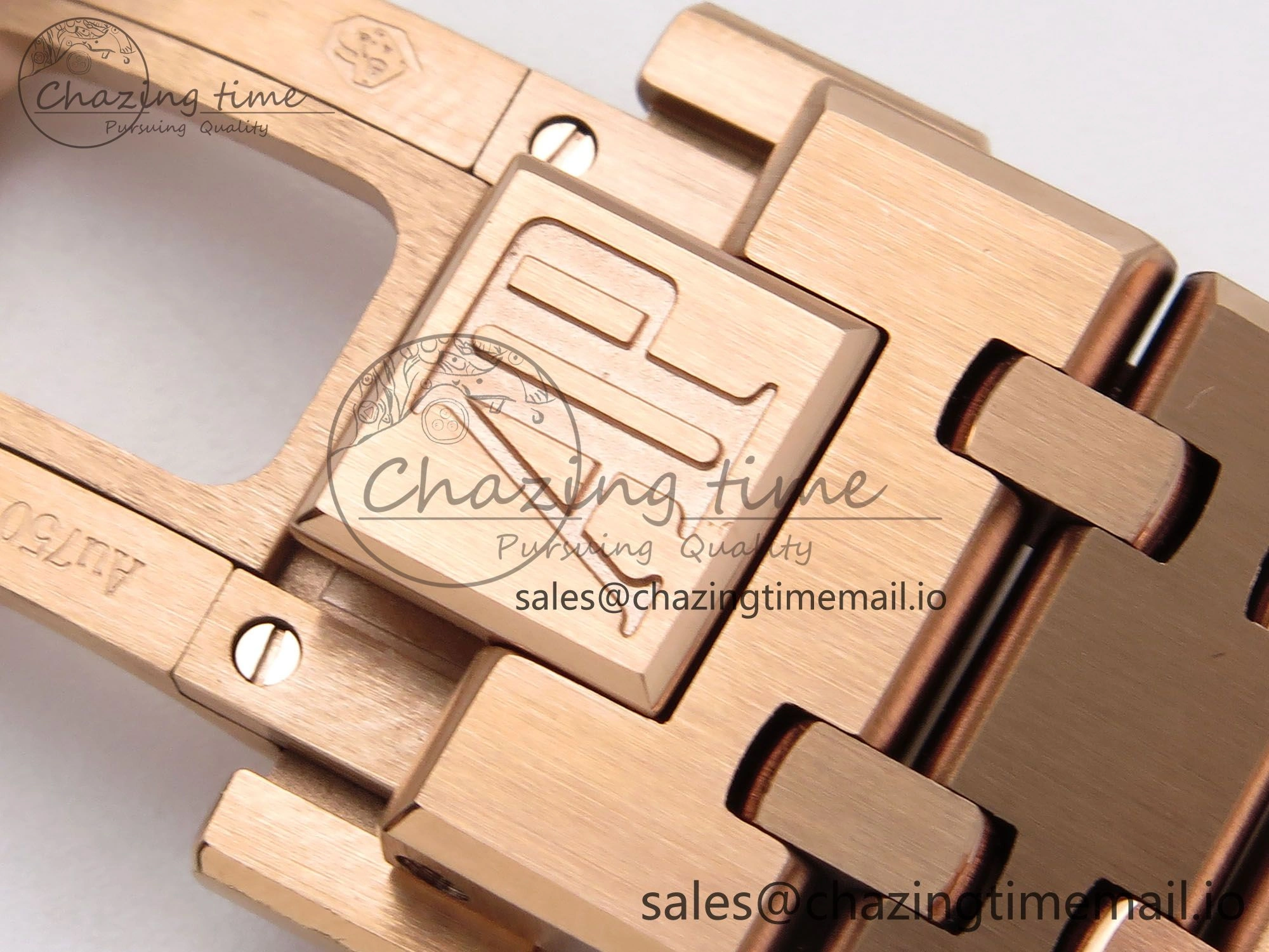 Royal Oak 41mm Openworked 15407 RG THBF 1:1 Best Edition on RG Bracelet SA3132
