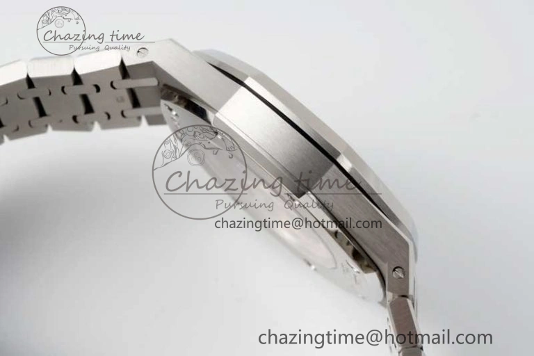 Royal Oak 41mm Openworked 15407 SS APSF 1:1 Best Edition on SS Bracelet A3132