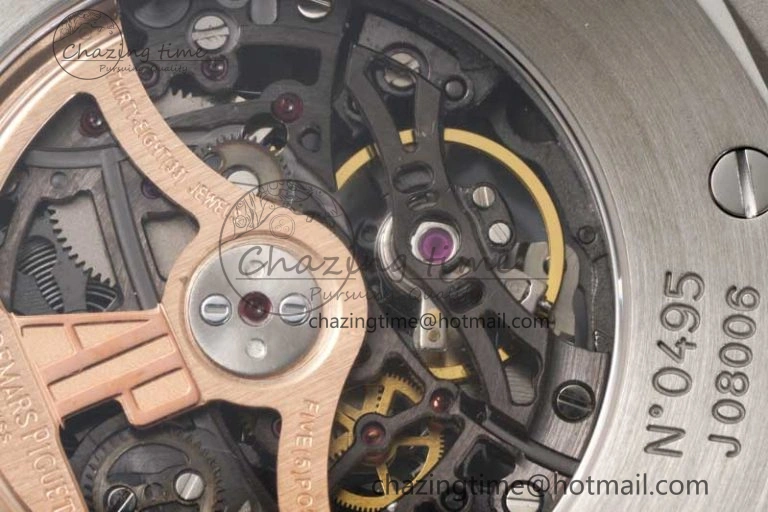 Royal Oak 41mm Openworked 15407 SS APSF 1:1 Best Edition on SS Bracelet A3132