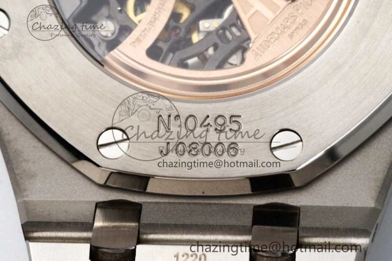 Royal Oak 41mm Openworked 15407 SS APSF 1:1 Best Edition on SS Bracelet A3132