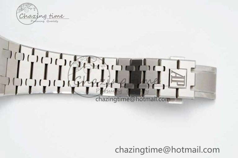 Royal Oak 41mm Openworked 15407 SS APSF 1:1 Best Edition on SS Bracelet A3132
