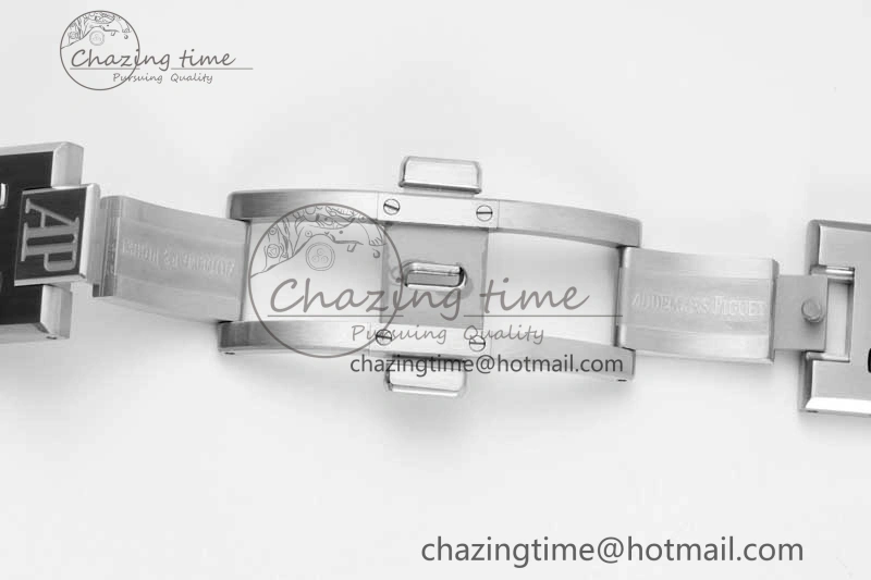 Royal Oak 41mm Openworked 15407 SS APSF 1:1 Best Edition on SS Bracelet A3132