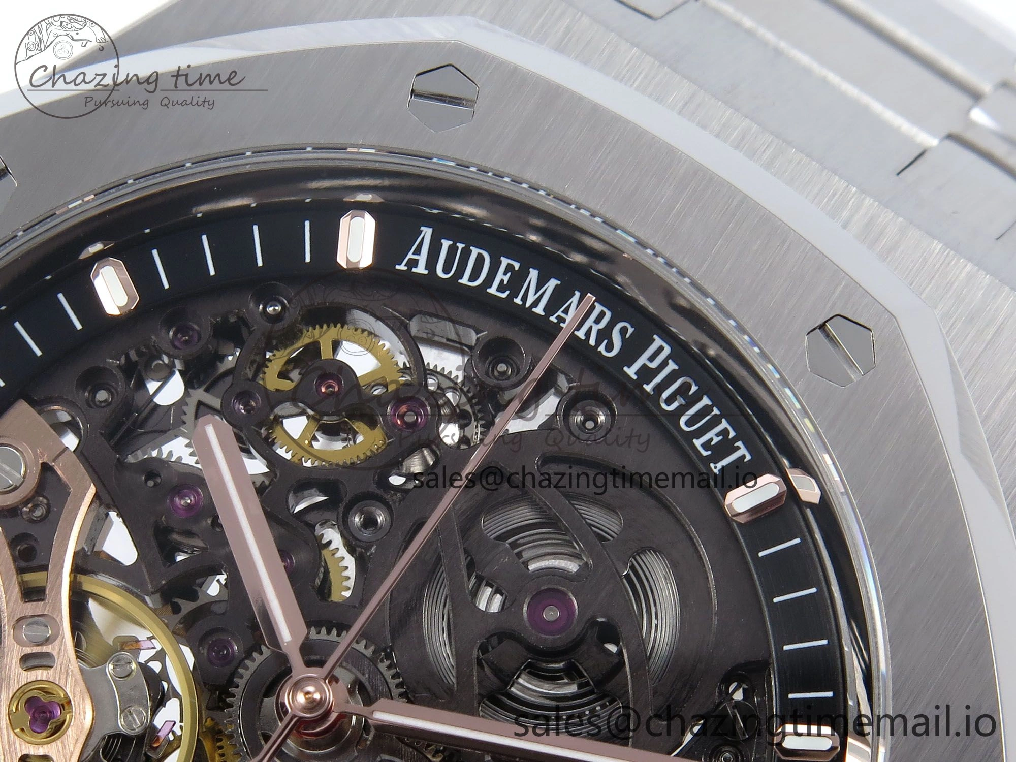 Royal Oak 41mm Openworked 15407 SS THBF 1:1 Best Edition on SS Bracelet SA3132 V2