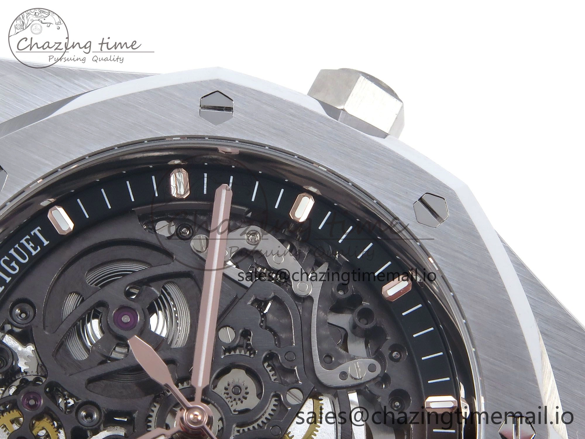 Royal Oak 41mm Openworked 15407 SS THBF 1:1 Best Edition on SS Bracelet SA3132 V2