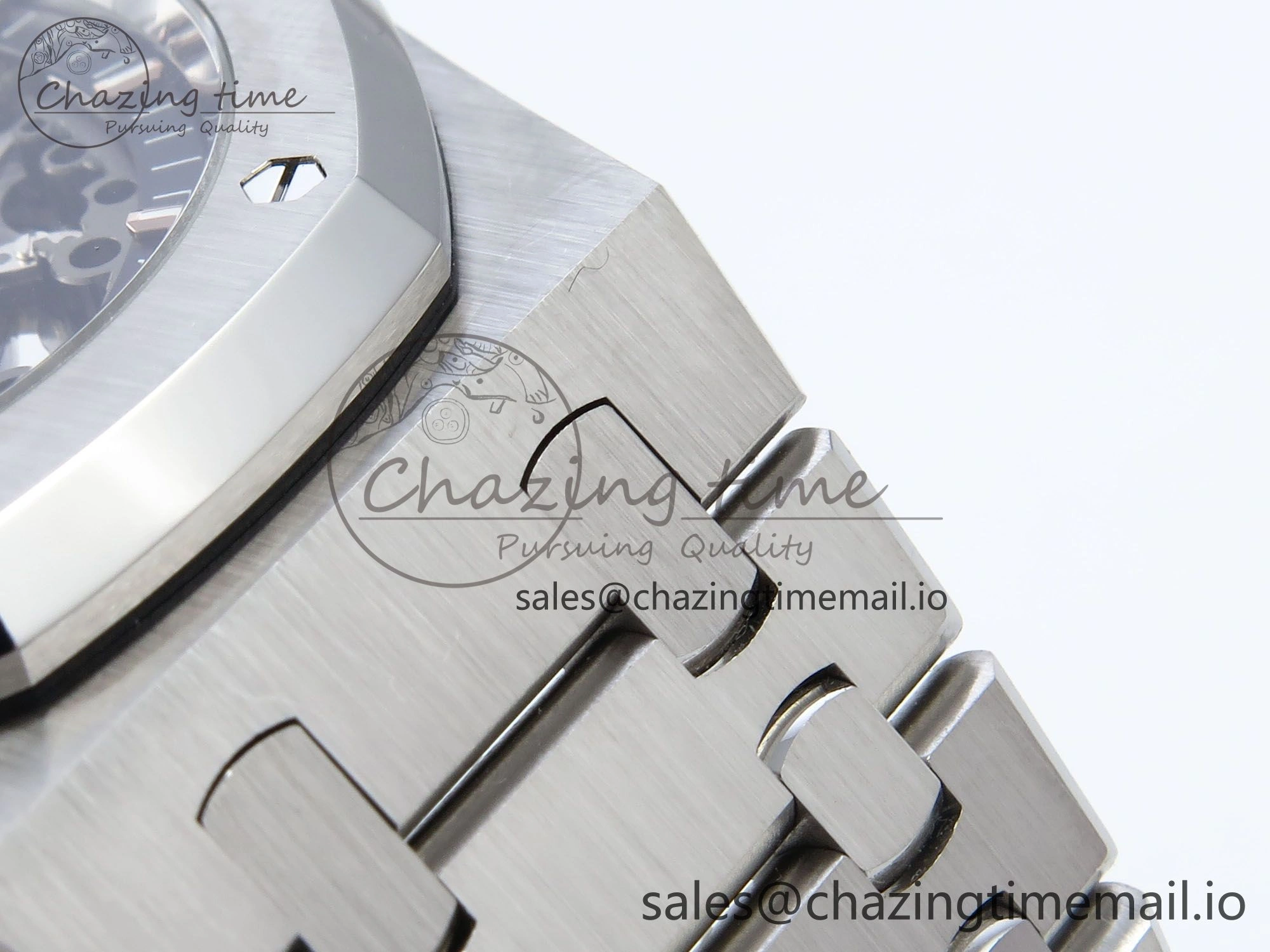 Royal Oak 41mm Openworked 15407 SS THBF 1:1 Best Edition on SS Bracelet SA3132 V2