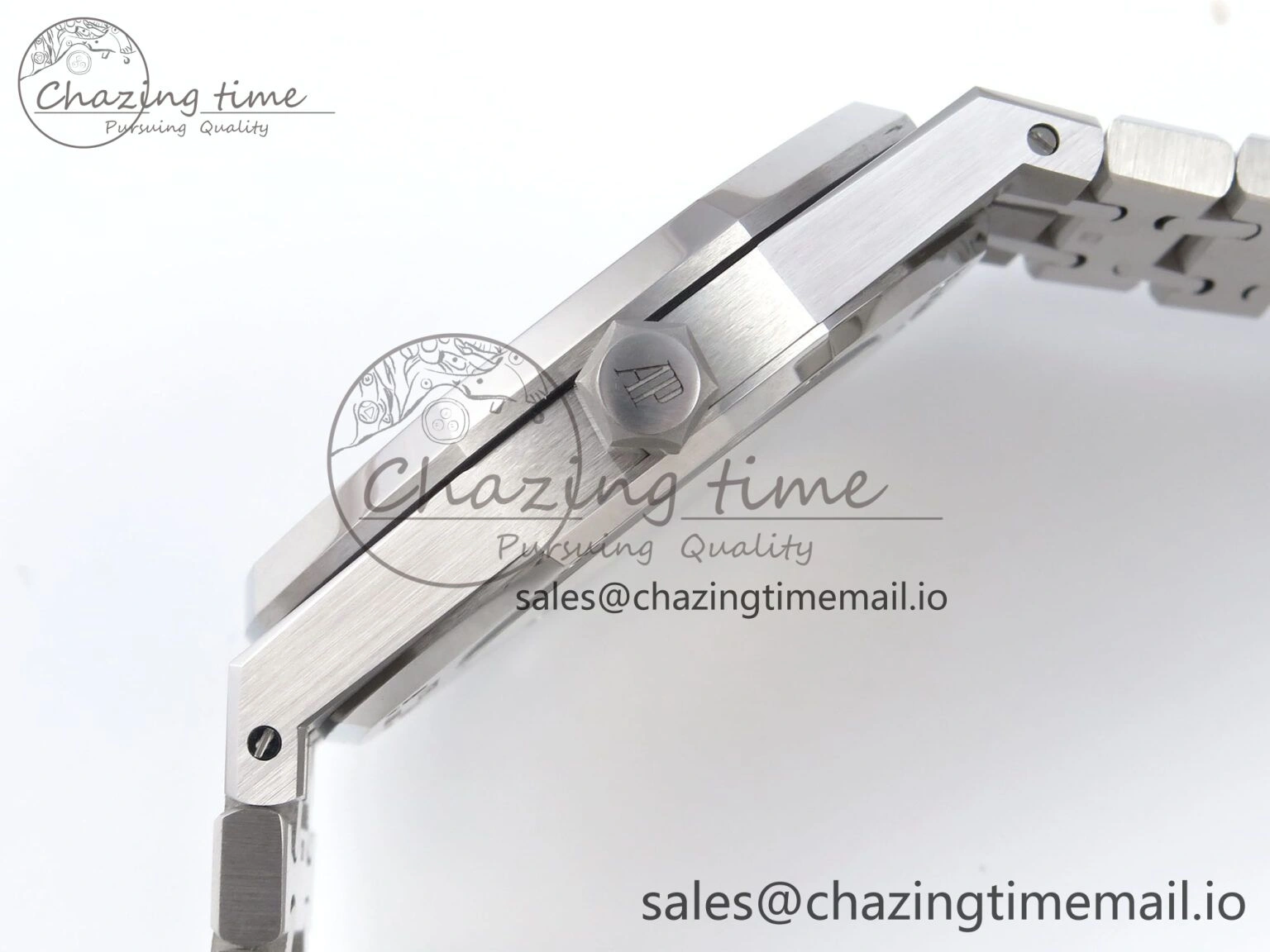 Royal Oak 41mm Openworked 15407 SS THBF 1:1 Best Edition on SS Bracelet SA3132 V2