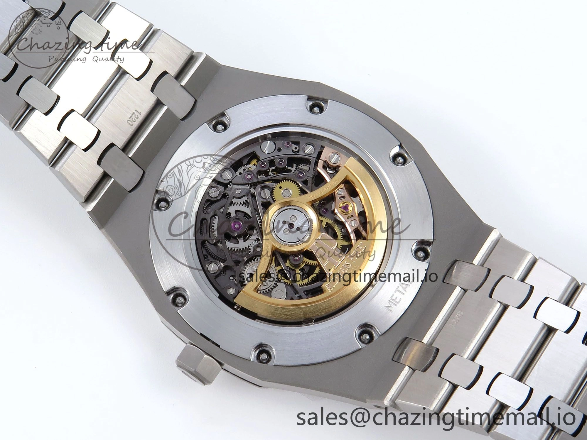 Royal Oak 41mm Openworked 15407 SS THBF 1:1 Best Edition on SS Bracelet SA3132 V2
