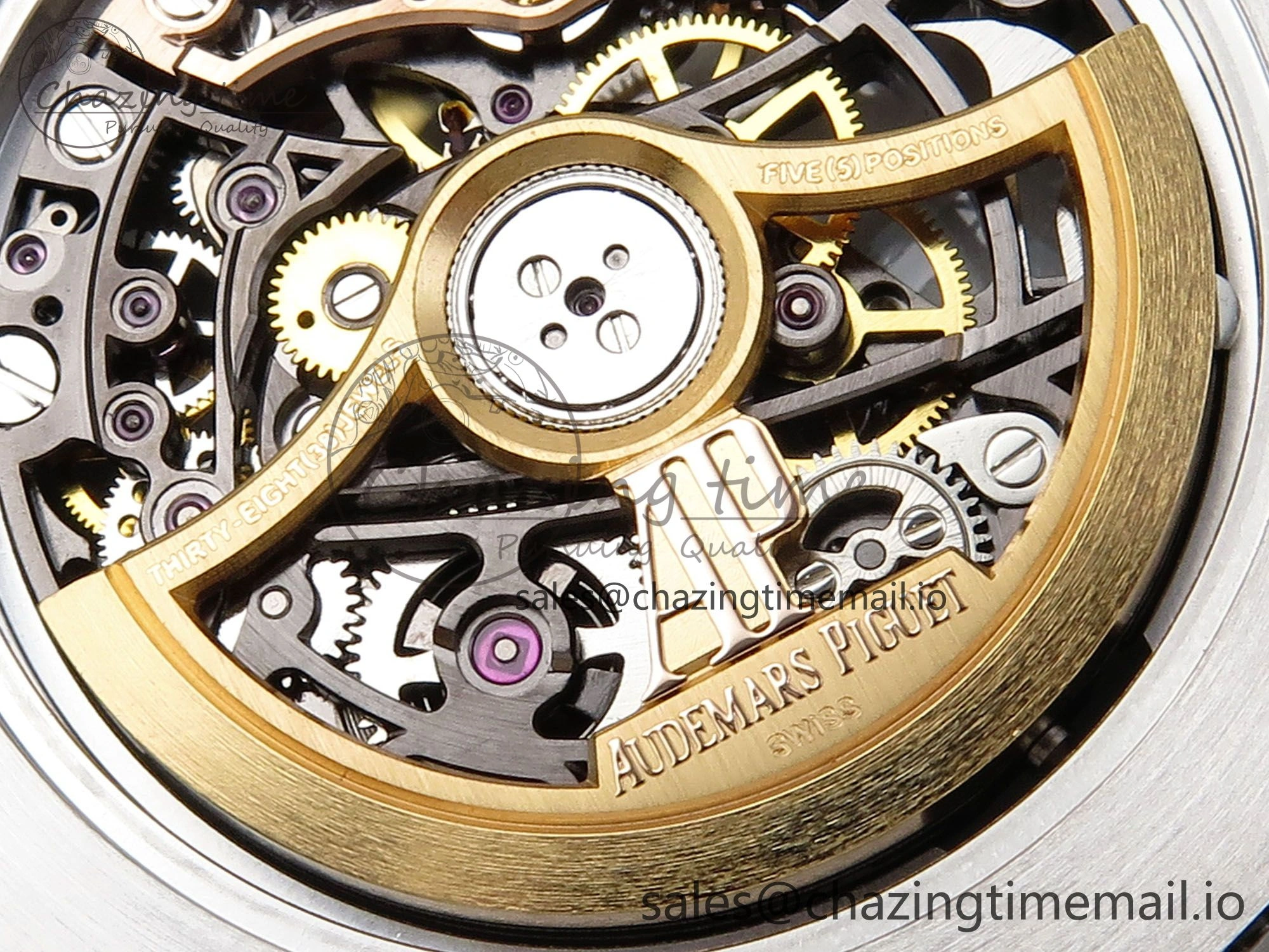 Royal Oak 41mm Openworked 15407 SS THBF 1:1 Best Edition on SS Bracelet SA3132 V2