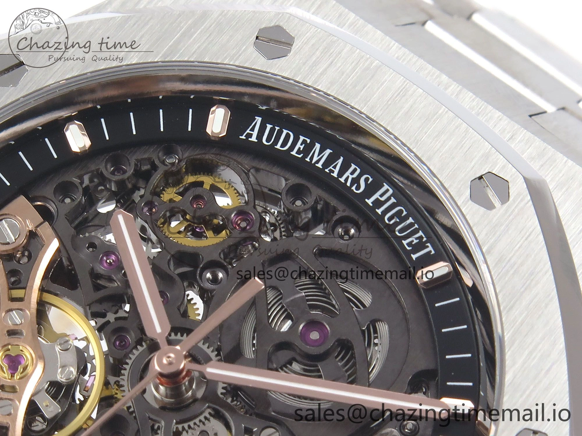 Royal Oak 41mm Openworked 15407 SS THBF 1:1 Best Edition on SS Bracelet SA3132