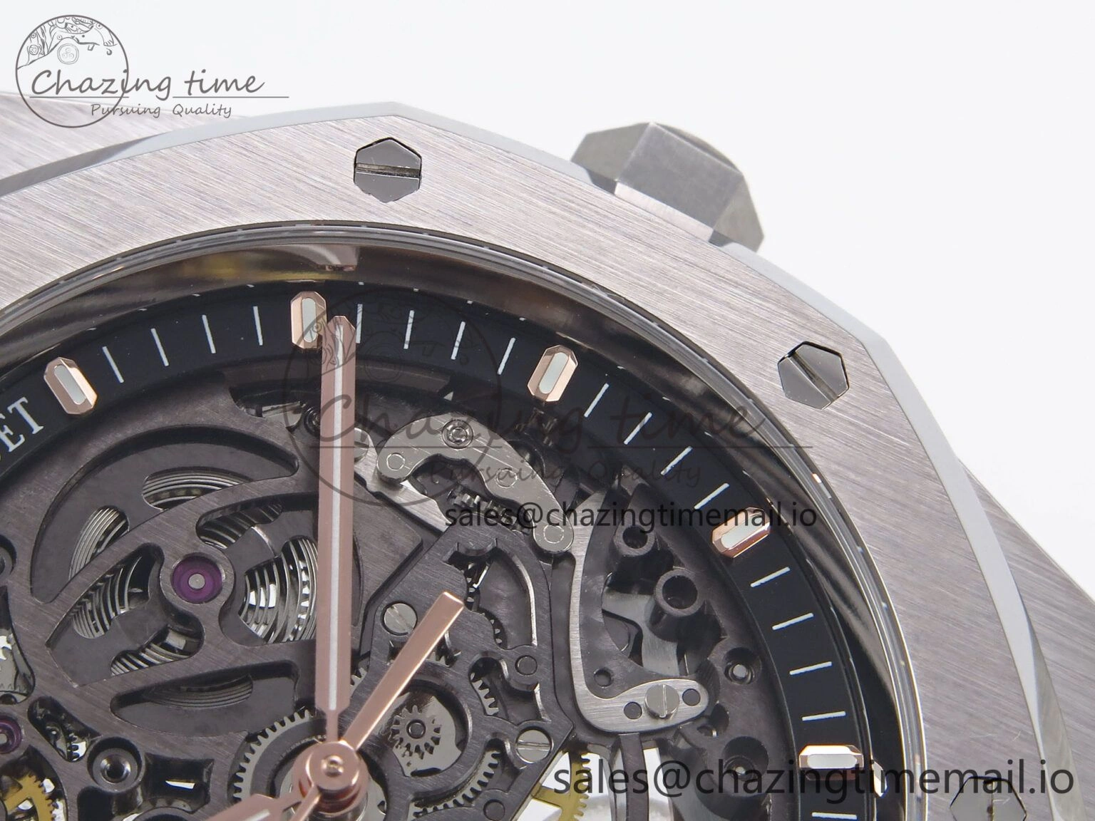 Royal Oak 41mm Openworked 15407 SS THBF 1:1 Best Edition on SS Bracelet SA3132