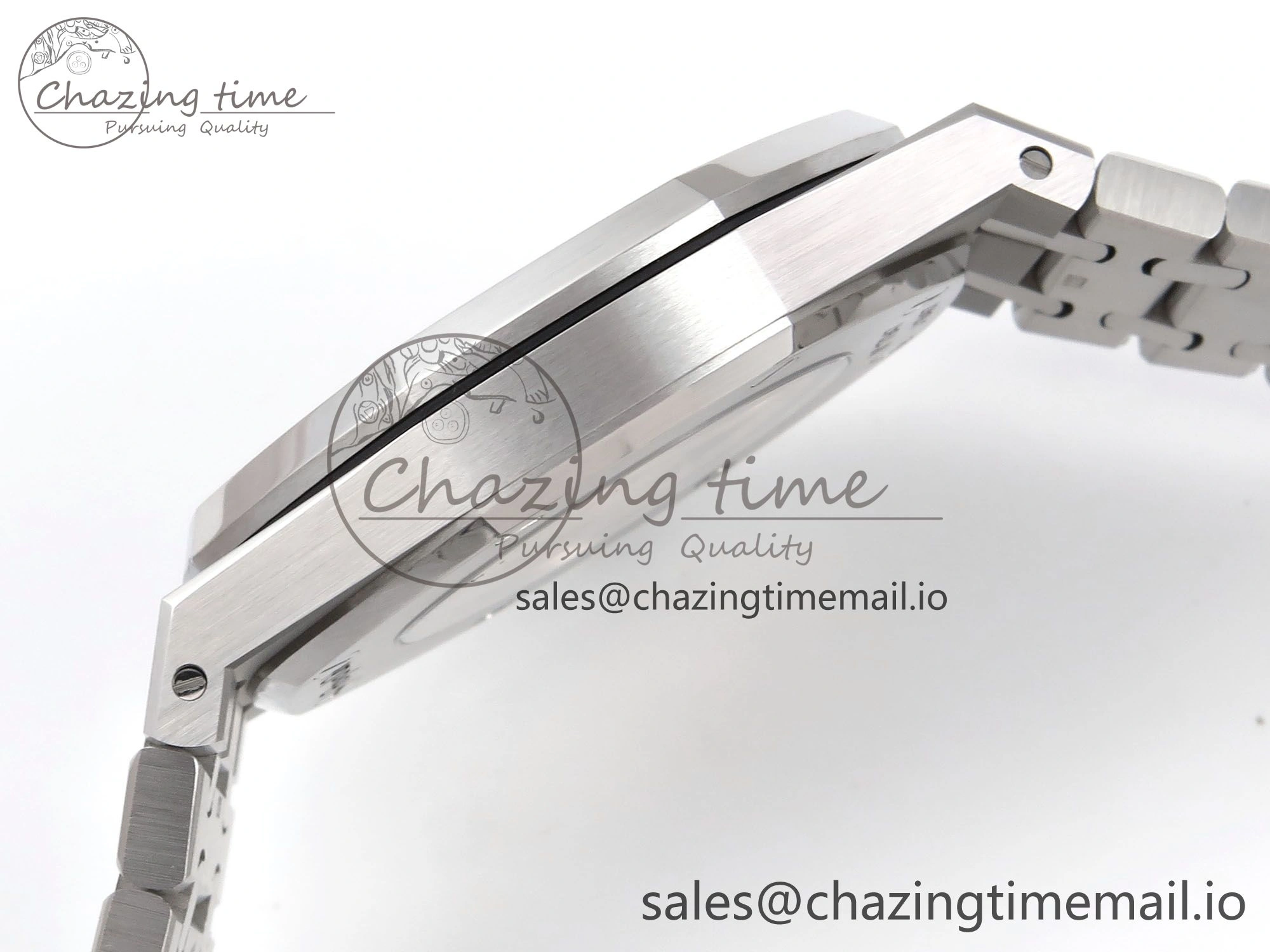 Royal Oak 41mm Openworked 15407 SS THBF 1:1 Best Edition on SS Bracelet SA3132