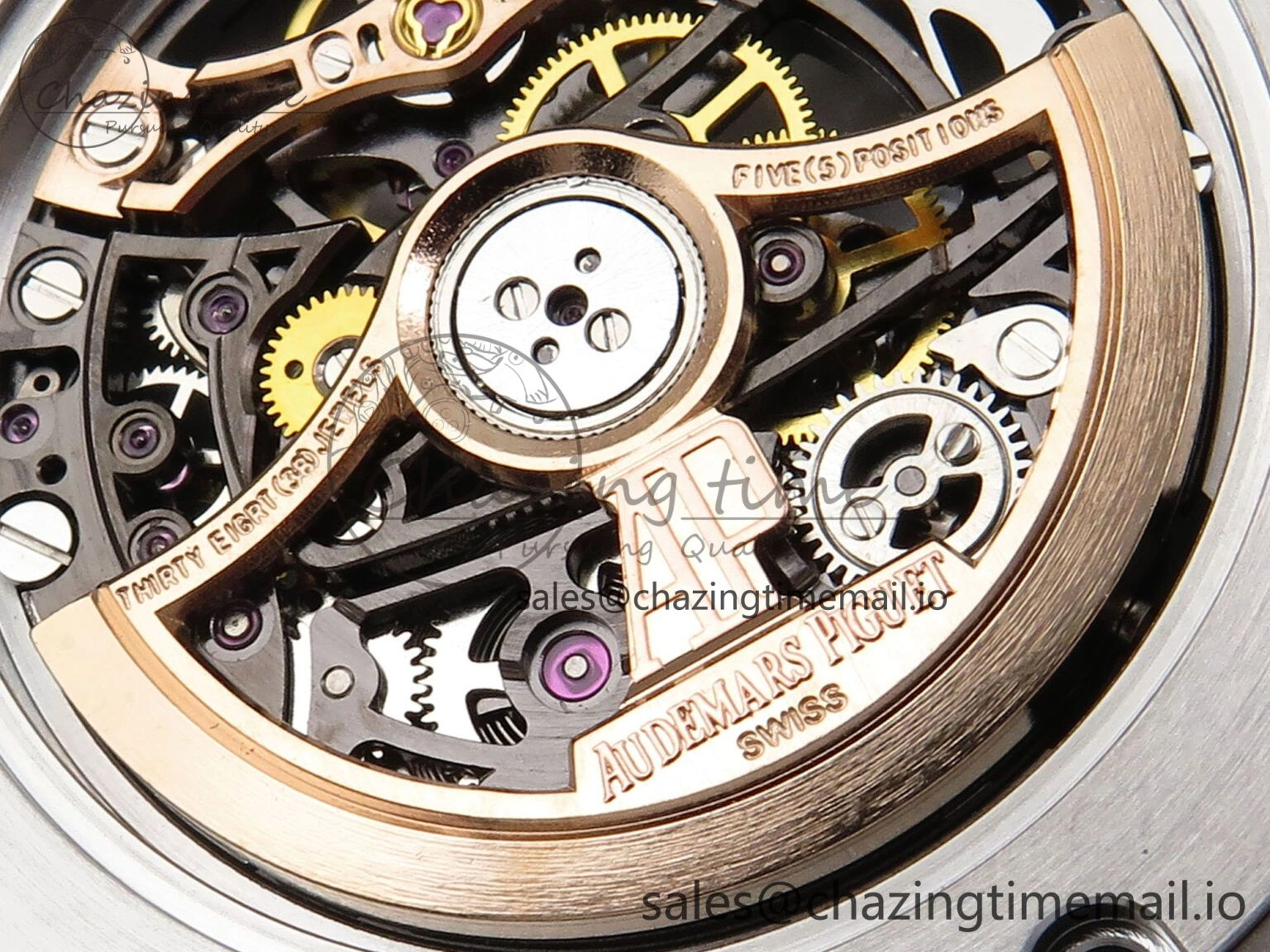 Royal Oak 41mm Openworked 15407 SS THBF 1:1 Best Edition on SS Bracelet SA3132