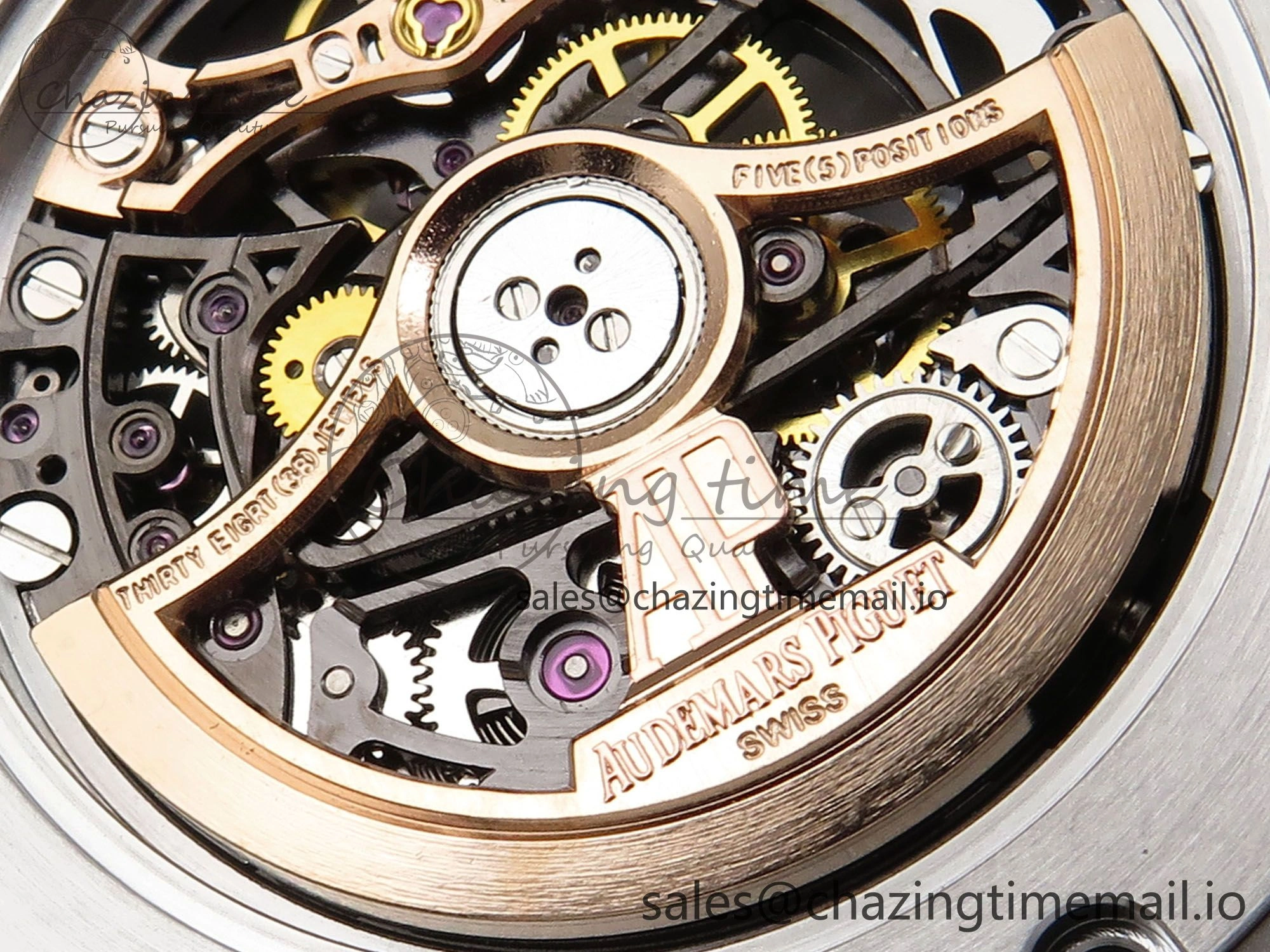 Royal Oak 41mm Openworked 15407 SS THBF 1:1 Best Edition on SS Bracelet SA3132
