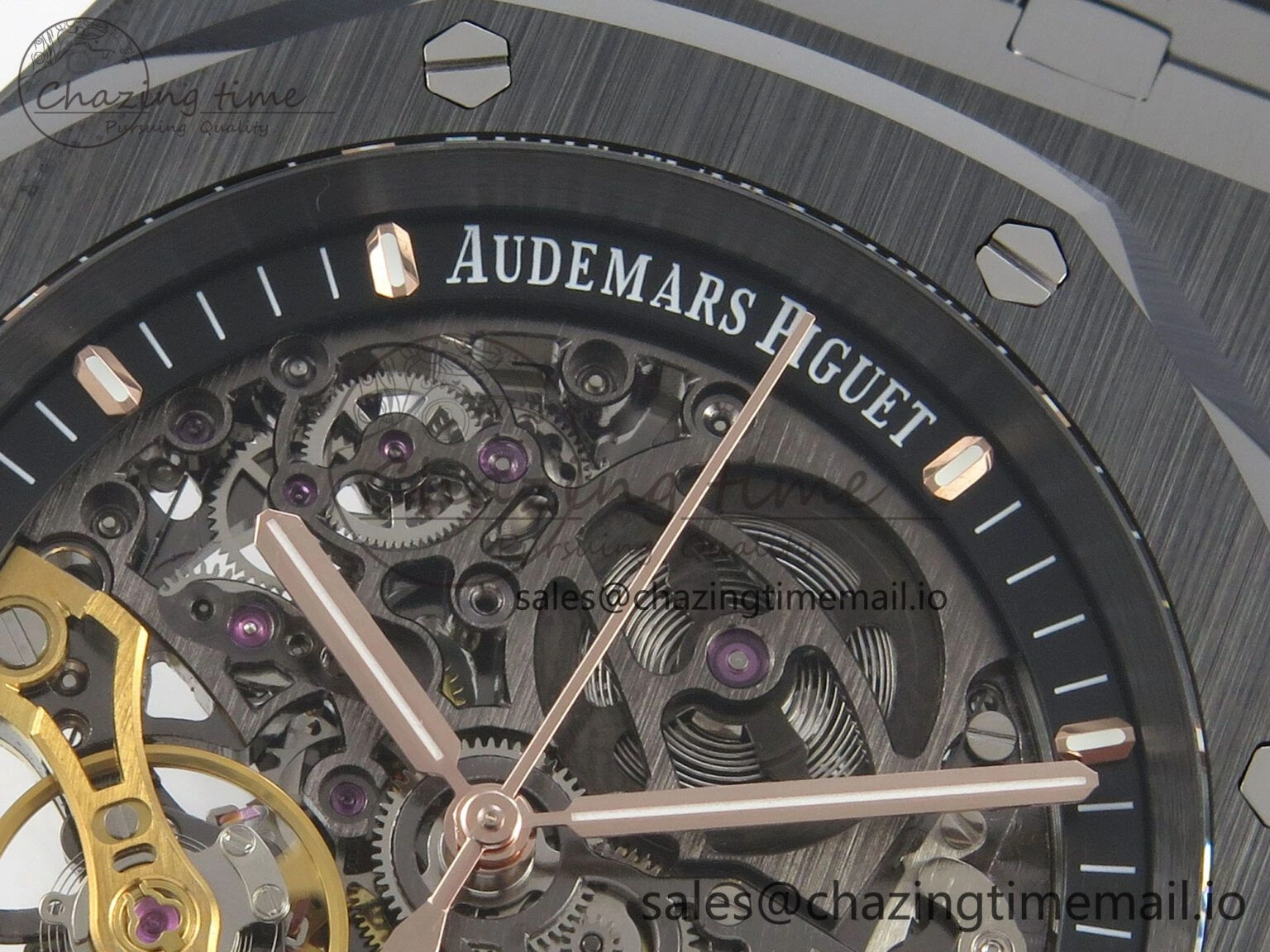 Royal Oak 41mm Openworked Ceramic 15416CE THBF 1:1 Best Edition on Ceramic Bracelet SA3132 V2