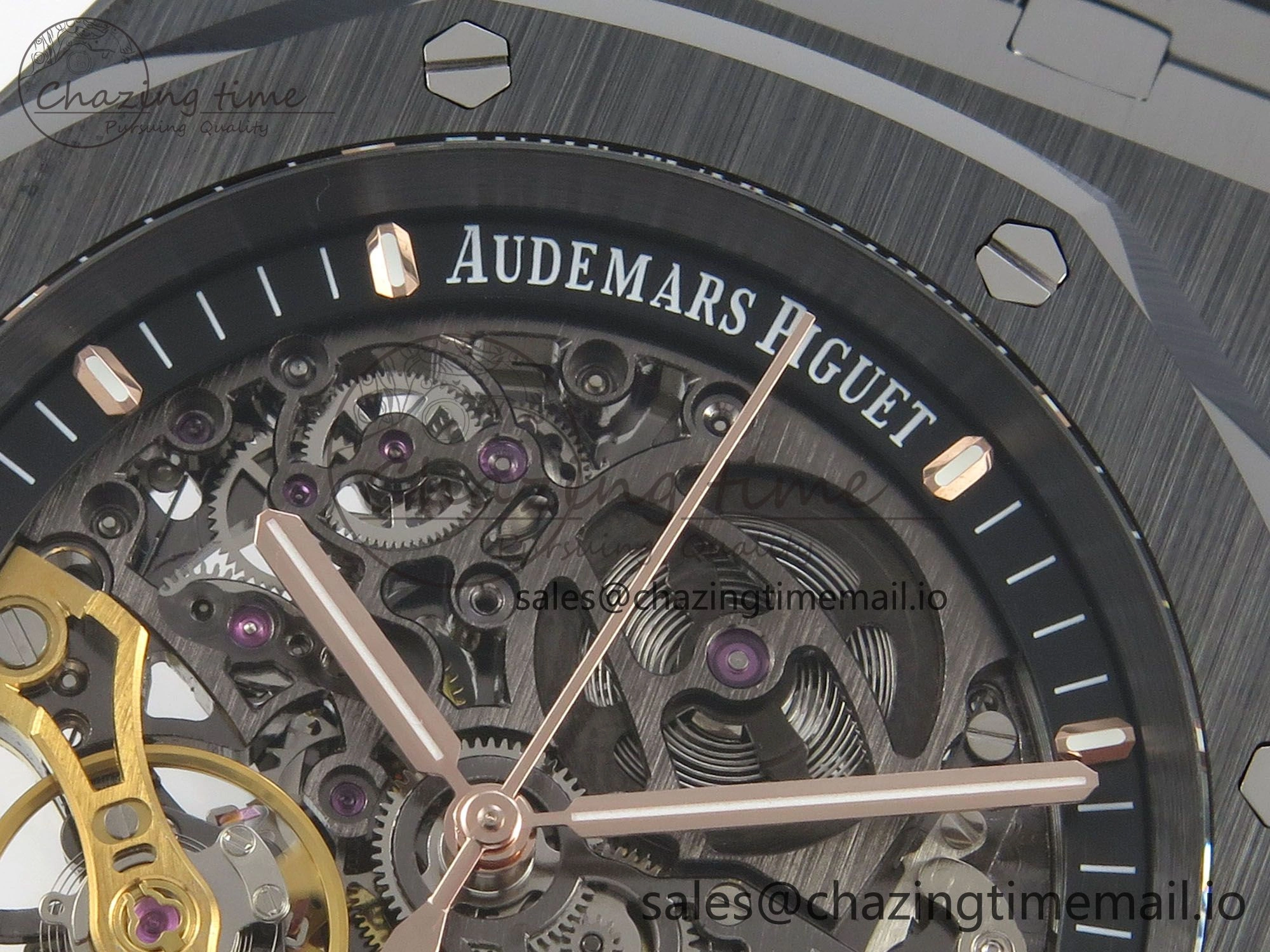 Royal Oak 41mm Openworked Ceramic 15416CE THBF 1:1 Best Edition on Ceramic Bracelet SA3132 V2