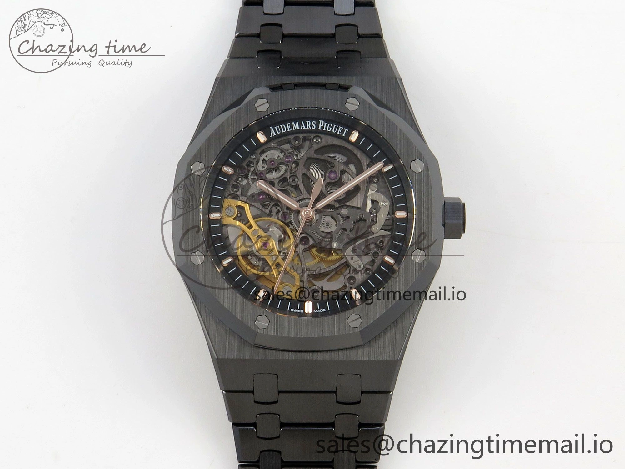 Royal Oak 41mm Openworked Ceramic 15416CE THBF 1:1 Best Edition on Ceramic Bracelet SA3132 V2