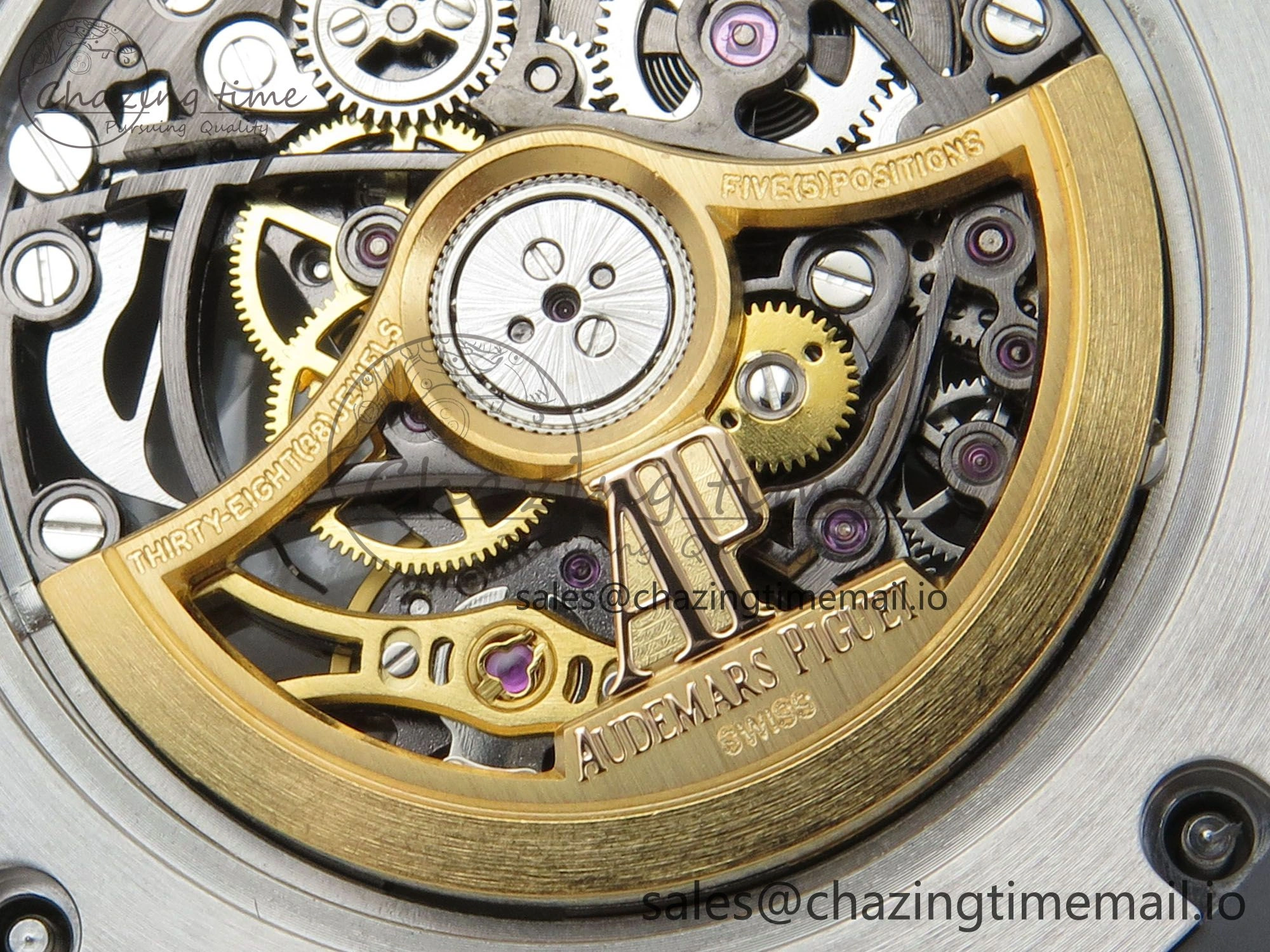 Royal Oak 41mm Openworked Ceramic 15416CE THBF 1:1 Best Edition on Ceramic Bracelet SA3132 V2
