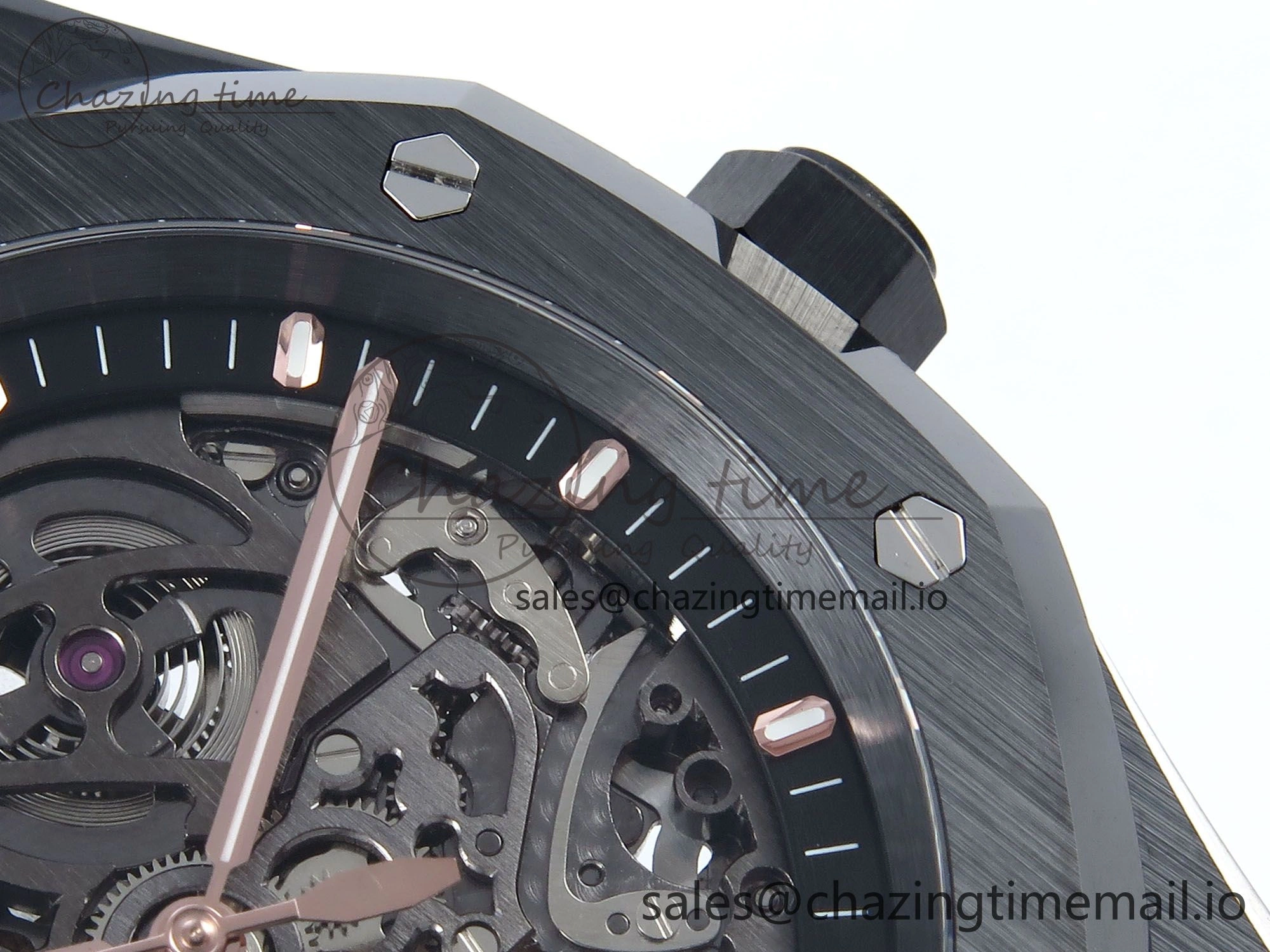 Royal Oak 41mm Openworked Ceramic 15416CE THBF 1:1 Best Edition on Ceramic Bracelet SA3132 V2