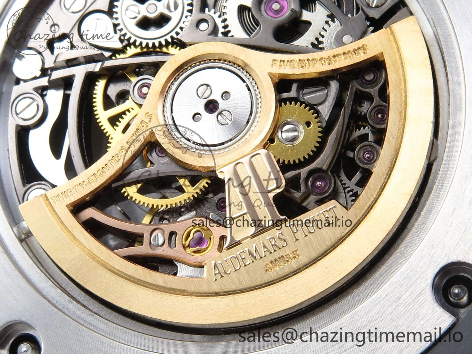 Royal Oak 41mm Openworked Ceramic 15416CE THBF 1:1 Best Edition on Ceramic Bracelet SA3132 V2