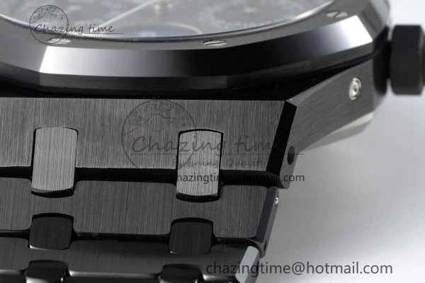 Royal Oak 41mm Perpetual Calendar Black Ceramic APSF1:1 Best Edition Black Dial on Ceramic Bracelet A5134