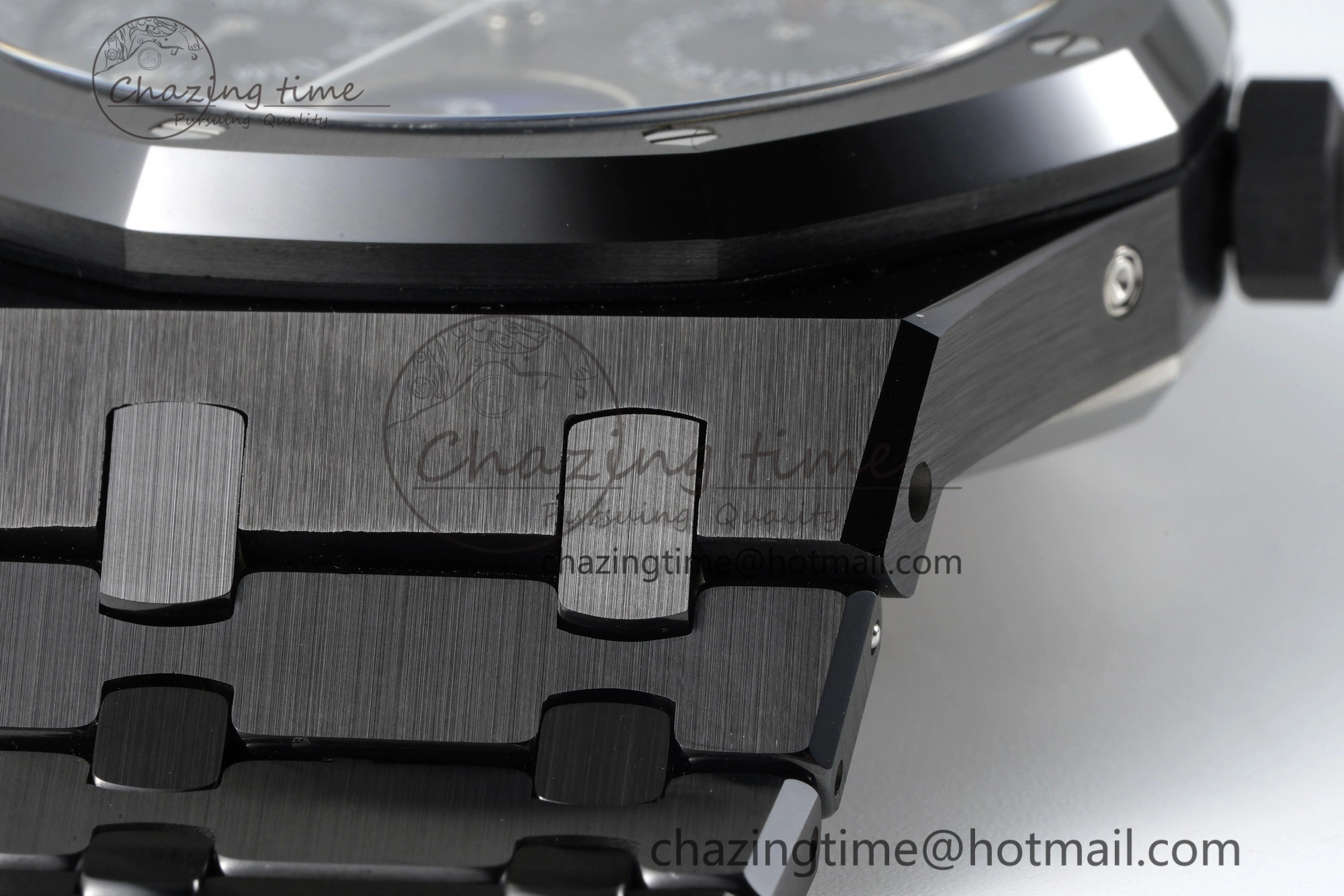 Royal Oak 41mm Perpetual Calendar Black Ceramic APSF1:1 Best Edition Black Dial on Ceramic Bracelet A5134