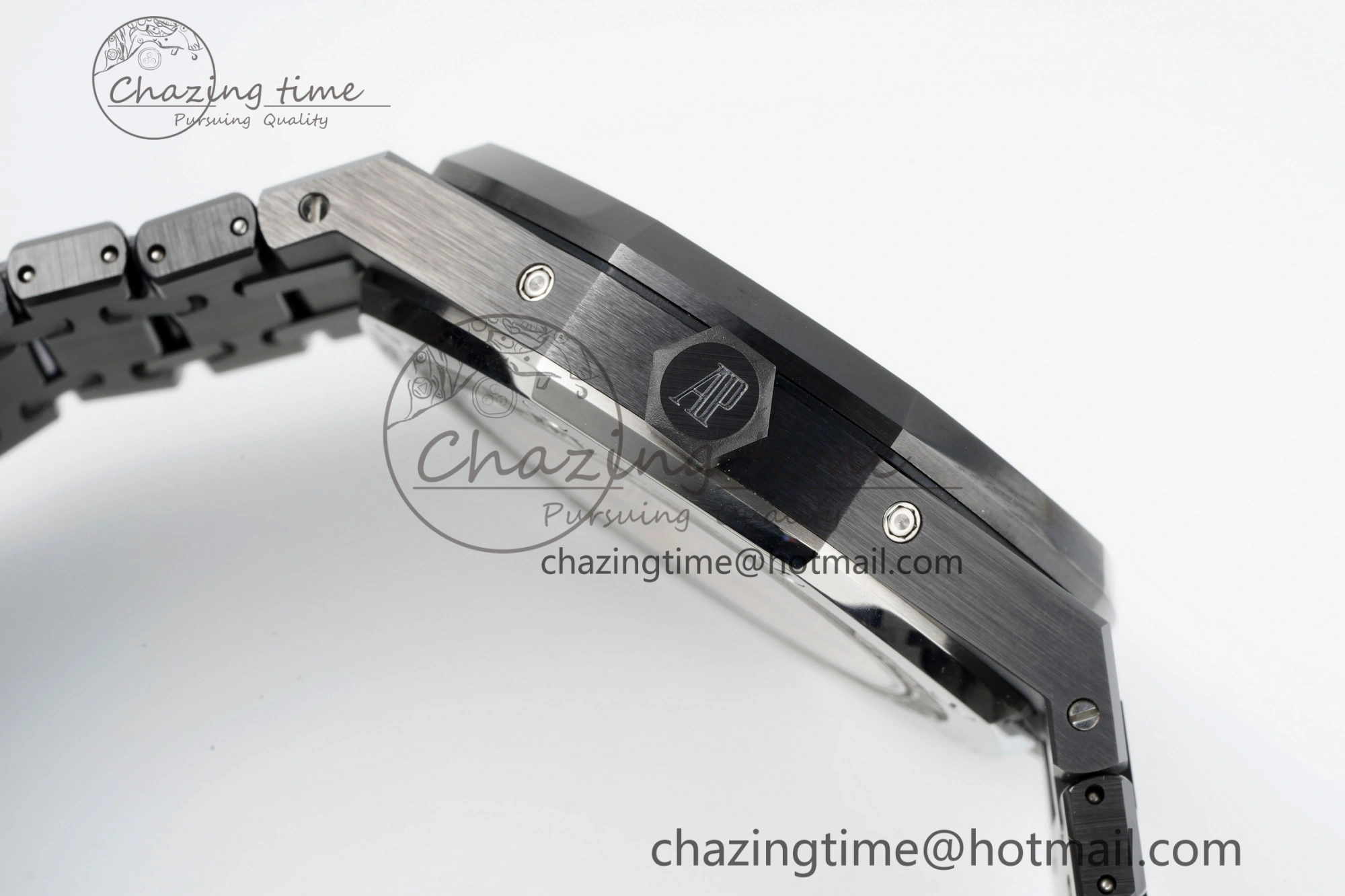 Royal Oak 41mm Perpetual Calendar Black Ceramic APSF1:1 Best Edition Black Dial on Ceramic Bracelet A5134