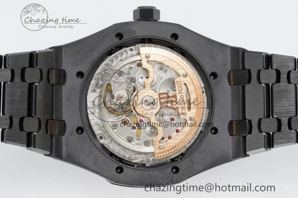 Royal Oak 41mm Perpetual Calendar Black Ceramic APSF1:1 Best Edition Black Dial on Ceramic Bracelet A5134