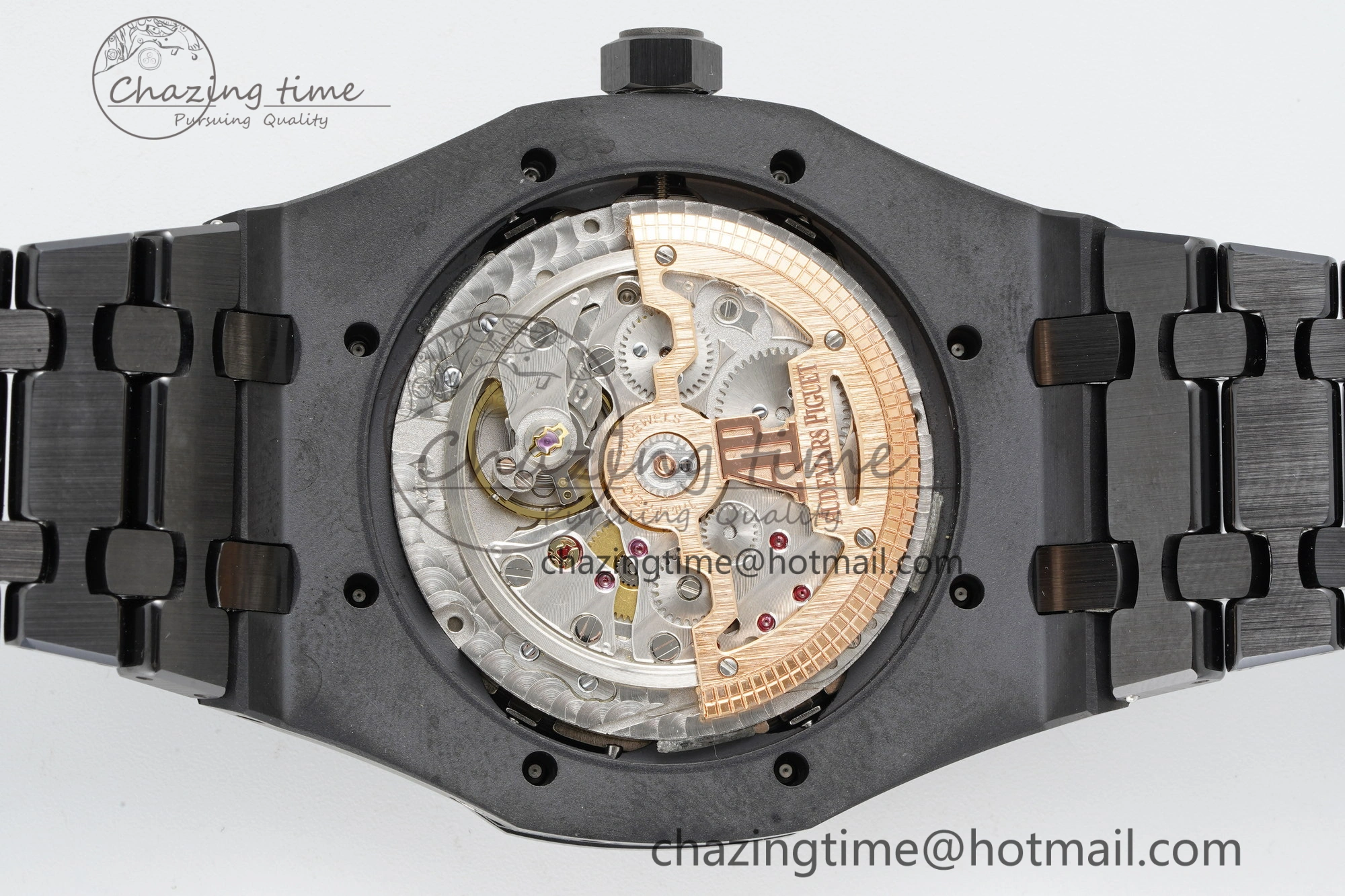 Royal Oak 41mm Perpetual Calendar Black Ceramic APSF1:1 Best Edition Black Dial on Ceramic Bracelet A5134