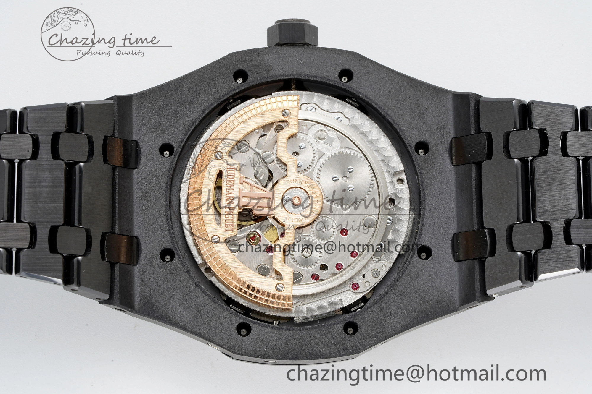 Royal Oak 41mm Perpetual Calendar Black Ceramic APSF1:1 Best Edition Black Dial on Ceramic Bracelet A5134