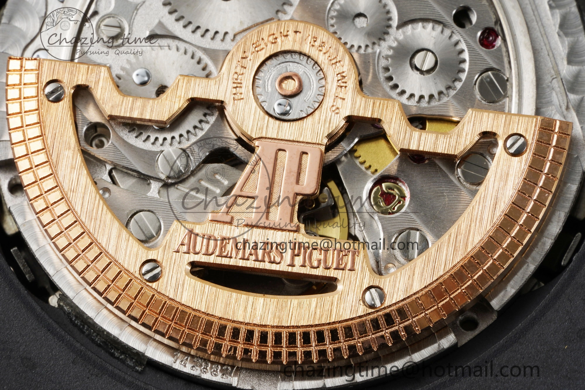 Royal Oak 41mm Perpetual Calendar Black Ceramic APSF1:1 Best Edition Black Dial on Ceramic Bracelet A5134