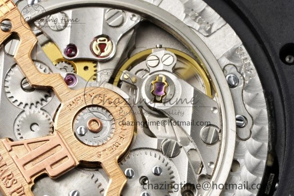 Royal Oak 41mm Perpetual Calendar Black Ceramic APSF1:1 Best Edition Black Dial on Ceramic Bracelet A5134